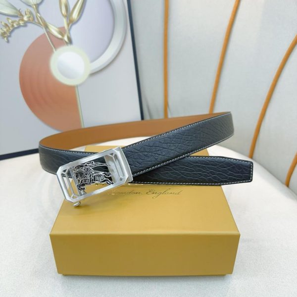 Larghezza della nuova pelle di vitello importata Burberry: 3,5 cm