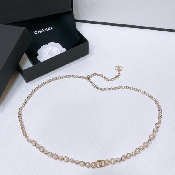repliche,replica,perfette,siti di,affidabili,migliori siti,dove comprare,1:1,scarpe da ginnastica Catena in vita Chanel 24cc in metallo CC 90 cm