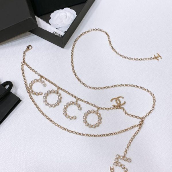 repliche,replica,perfette,siti di,affidabili,migliori siti,dove comprare,1:1,scarpe da ginnastica Catena in vita COCO Chanel 24cc in metallo 95 cm