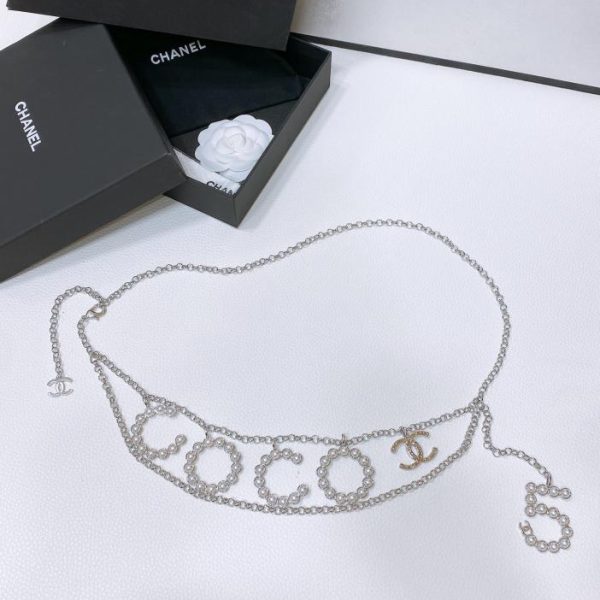 repliche,replica,perfette,siti di,affidabili,migliori siti,dove comprare,1:1,scarpe da ginnastica Catena in vita COCO Chanel 24cc in metallo 95 cm