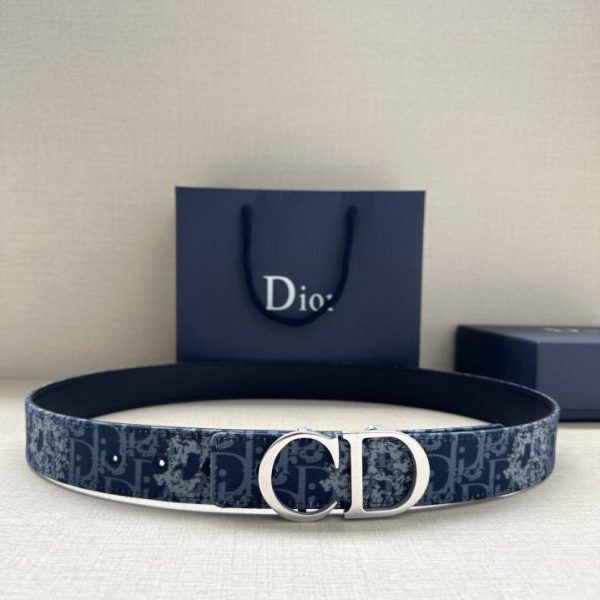 Cintura Dior Montaigne Avenue da 35 mm