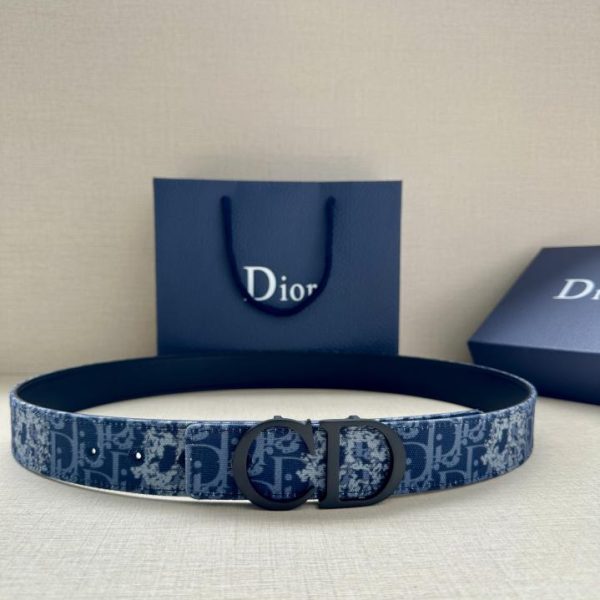 Cintura Dior Montaigne Avenue da 35 mm