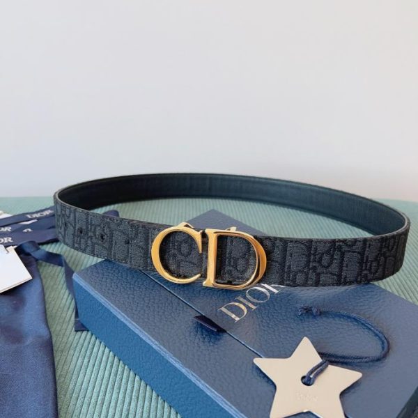 Pelle francese originale Dior 3,5 cm