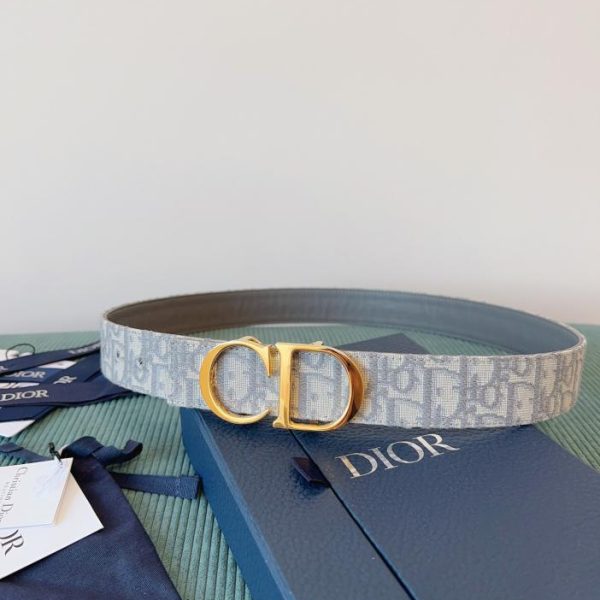 Pelle francese originale Dior 3,5 cm