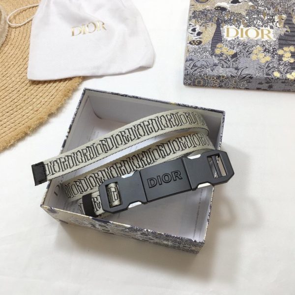 Cintura in fettuccia di nylon Dior