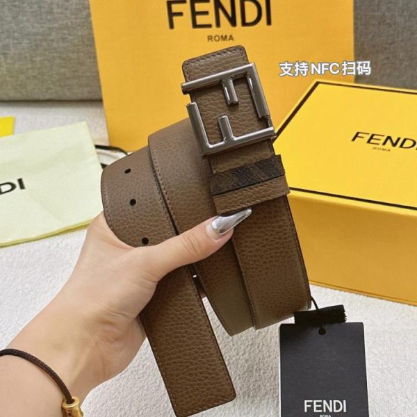 FENDI cintura doppia larghezza 4,0 cm