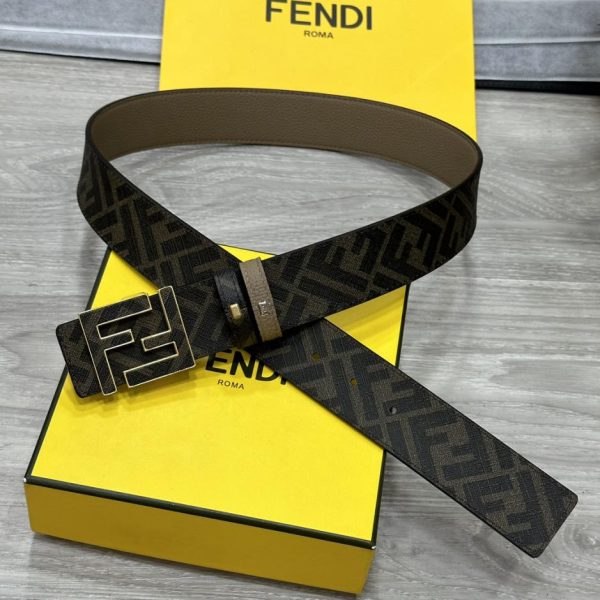 repliche,replica,perfette,siti di,affidabili,migliori siti,dove comprare,1:1,scarpe da ginnastica Cintura reversibile FENDI a doppio passante