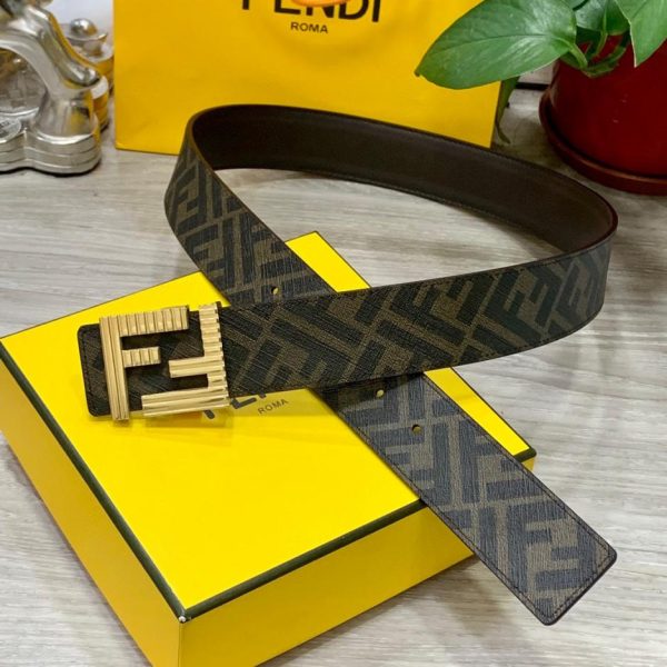 repliche,replica,perfette,siti di,affidabili,migliori siti,dove comprare,1:1,scarpe da ginnastica Cintura reversibile FENDI a doppio passante