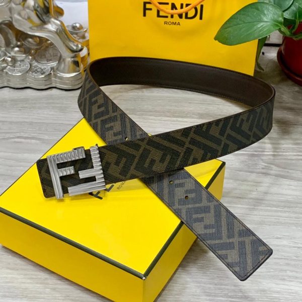 repliche,replica,perfette,siti di,affidabili,migliori siti,dove comprare,1:1,scarpe da ginnastica Cintura reversibile FENDI a doppio passante