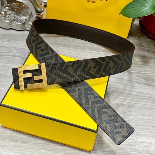 repliche,replica,perfette,siti di,affidabili,migliori siti,dove comprare,1:1,scarpe da ginnastica Cintura reversibile FENDI a doppio passante