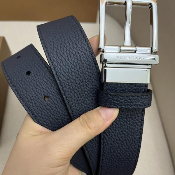 BURBERRY-Fibbia da uomo in metallo versione contatore