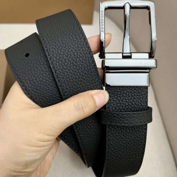 BURBERRY-Fibbia da uomo in metallo versione contatore