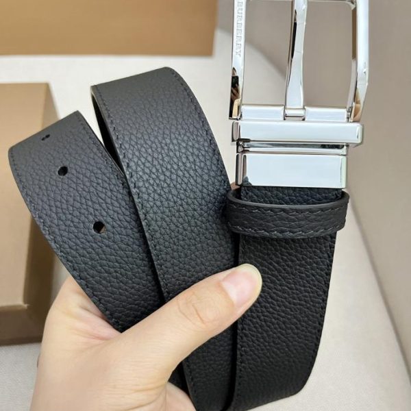 BURBERRY-Fibbia da uomo in metallo versione contatore