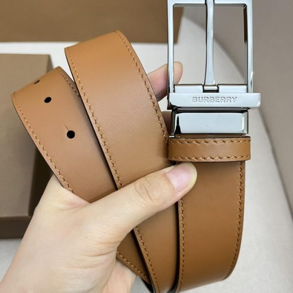 BURBERRY-Fibbia da uomo in metallo versione contatore