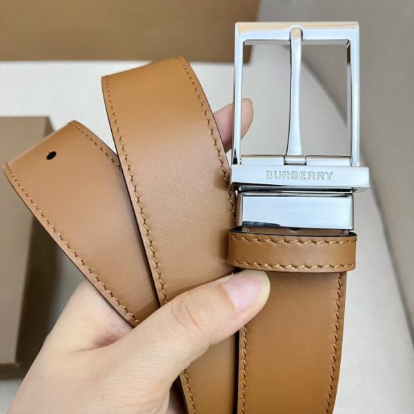 BURBERRY-Fibbia da uomo in metallo versione contatore
