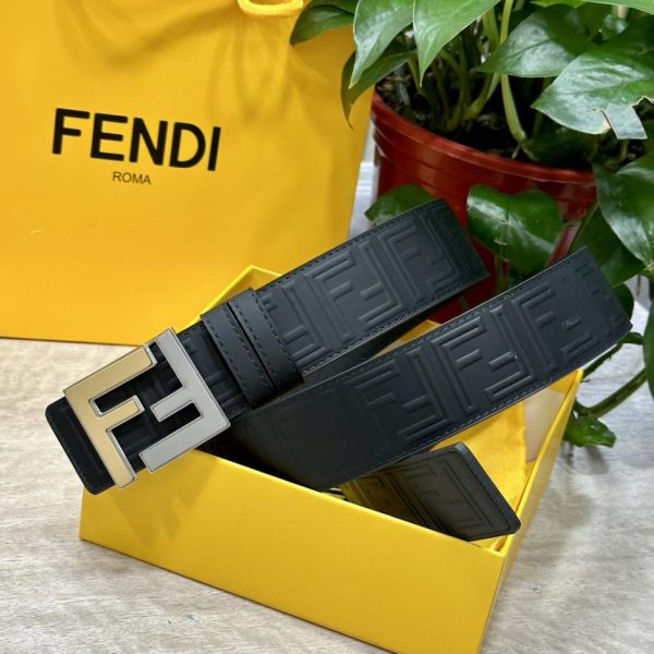 FENDl larghezza 40MM pelle di vitello originale fronte-retro