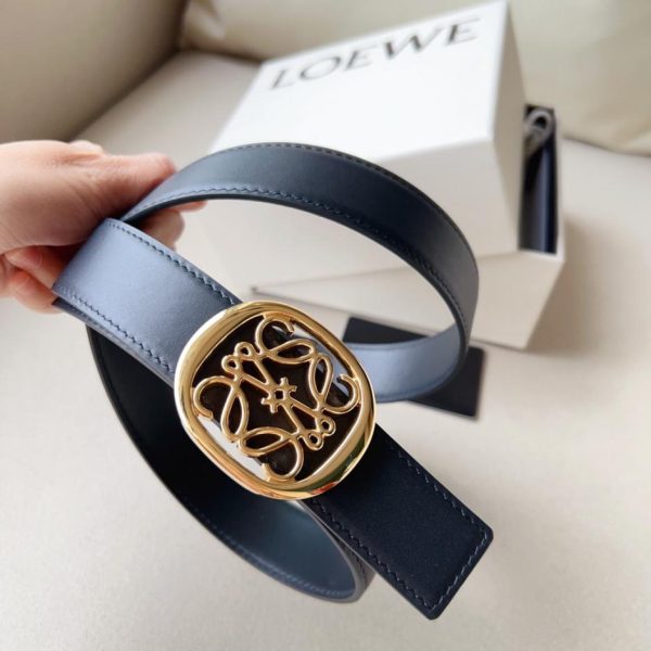 repliche,replica,perfette,siti di,affidabili,migliori siti,dove comprare,1:1,scarpe da ginnastica Cintura Anagram LOEWE in pelle di vacchetta