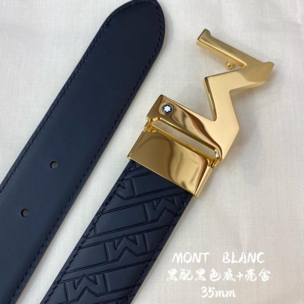 Cintura Montblanc larga 3,5 cm