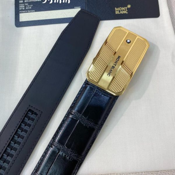 repliche,replica,perfette,siti di,affidabili,migliori siti,dove comprare,1:1,scarpe da ginnastica Cintura da uomo Montblanc larghezza 34MM