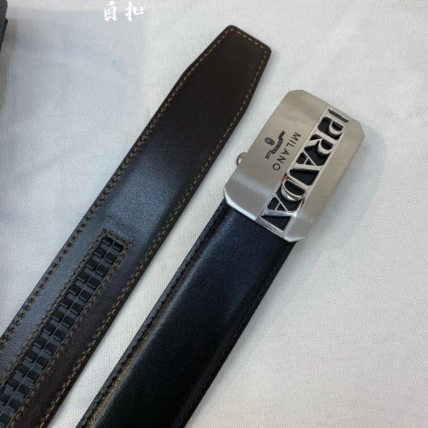repliche,replica,perfette,siti di,affidabili,migliori siti,dove comprare,1:1,scarpe da ginnastica Cintura PRADA da uomo larghezza 34MM