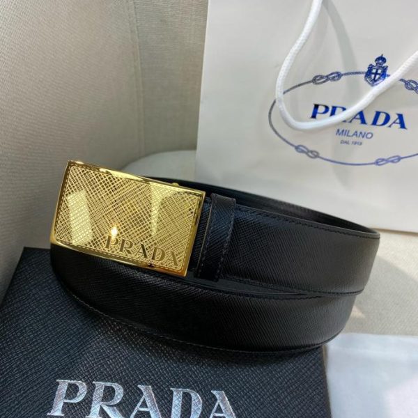 repliche,replica,perfette,siti di,affidabili,migliori siti,dove comprare,1:1,scarpe da ginnastica Cintura PRADA da uomo – Larghezza 34MM