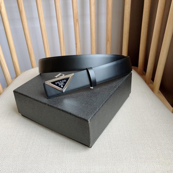 PRADA nuova larghezza della cintura 3,3 cm