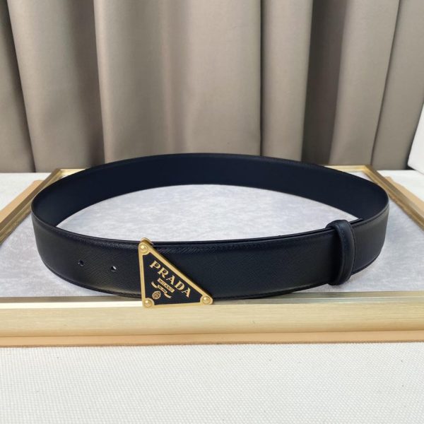 PRADA primo strato di pelle bovina larghezza 3,8 cm