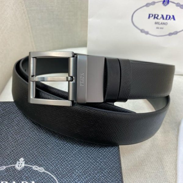 repliche,replica,perfette,siti di,affidabili,migliori siti,dove comprare,1:1,scarpe da ginnastica Cintura PRADA da uomo larga 3,4 cm