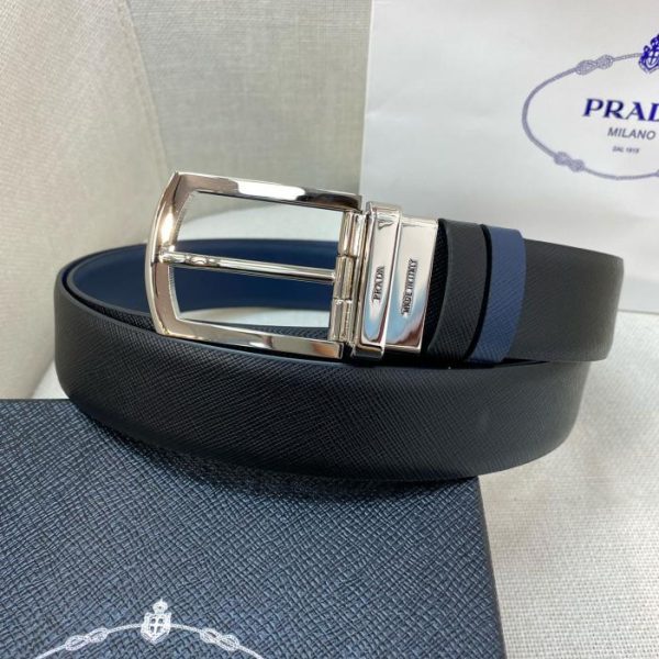 repliche,replica,perfette,siti di,affidabili,migliori siti,dove comprare,1:1,scarpe da ginnastica Cintura PRADA da uomo larga 3,4 cm