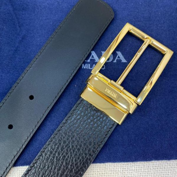 repliche,replica,perfette,siti di,affidabili,migliori siti,dove comprare,1:1,scarpe da ginnastica Cintura PRADA double face larga 3,4 cm