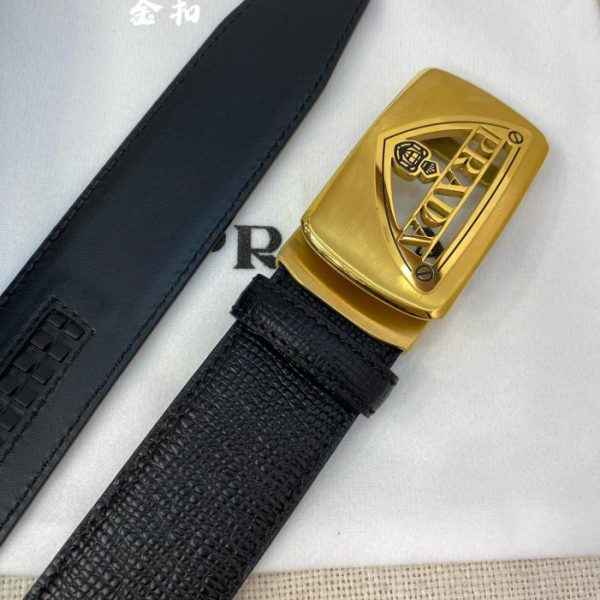 repliche,replica,perfette,siti di,affidabili,migliori siti,dove comprare,1:1,scarpe da ginnastica Cintura PRADA da uomo – Larghezza 35MM