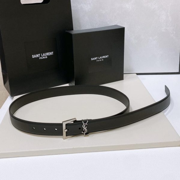 Cintura YSL con motivo corteccia