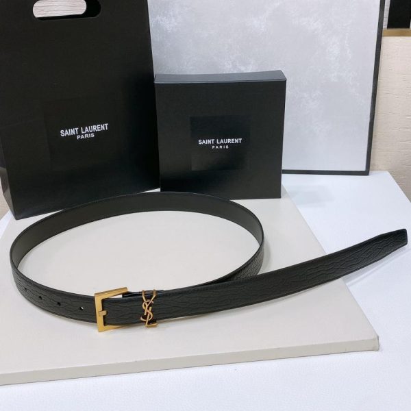 Cintura YSL con motivo corteccia