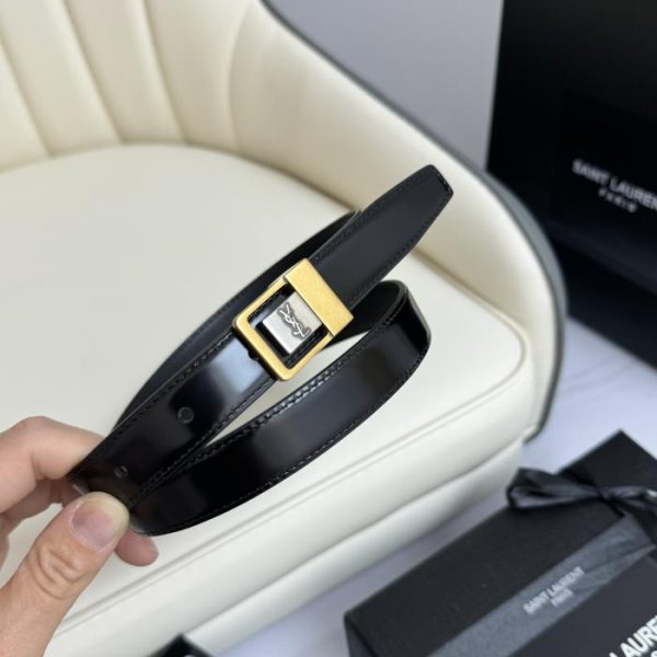 Cintura da donna Saint Laurent larghezza 2,0 cm