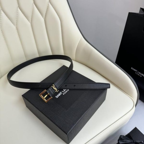Cintura da donna Saint Laurent larghezza 2,0 cm