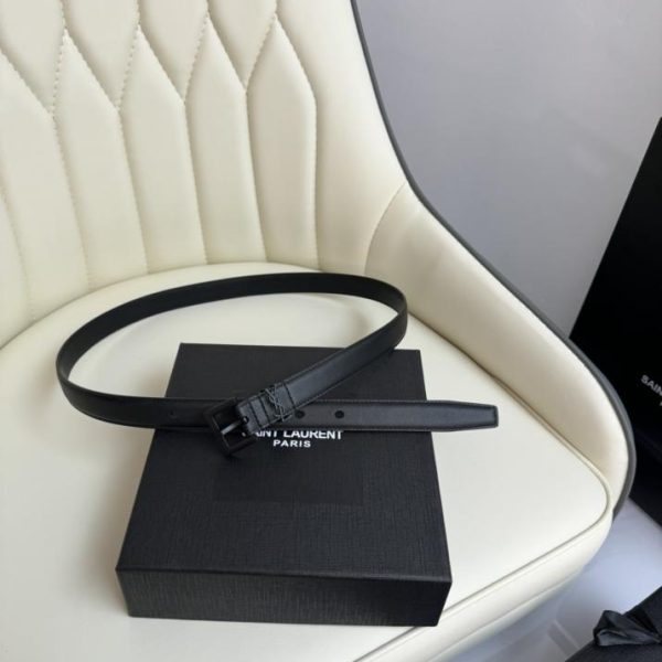 Cintura da donna Saint Laurent larghezza 2,0 cm