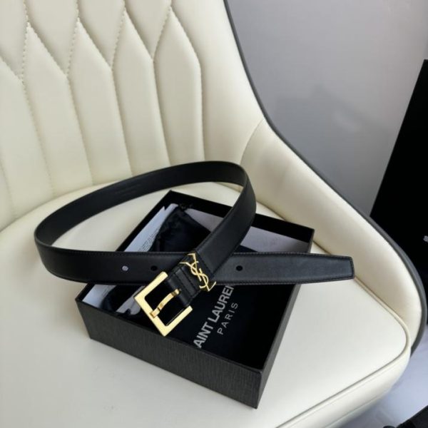 Cintura da donna Saint Laurent larghezza 2,0 cm