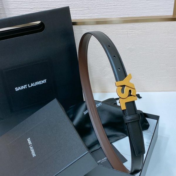 Saint Laurent Reversibile 2,4 cm