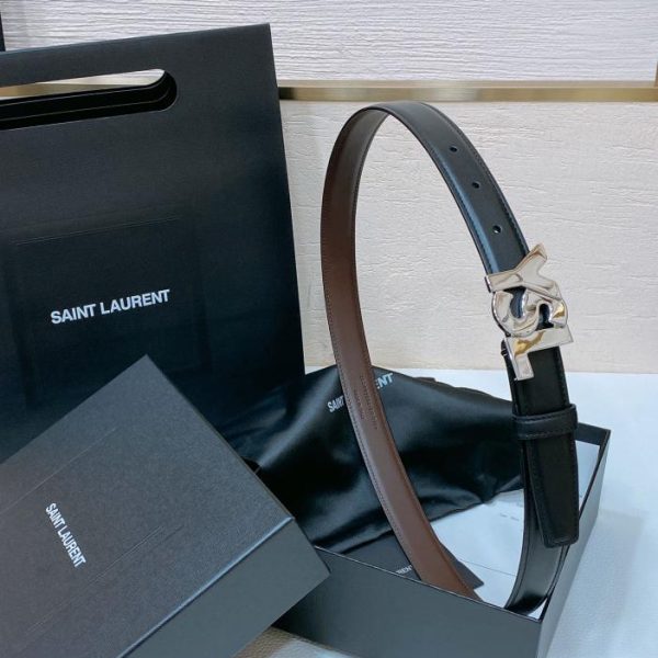 Saint Laurent Reversibile 2,4 cm