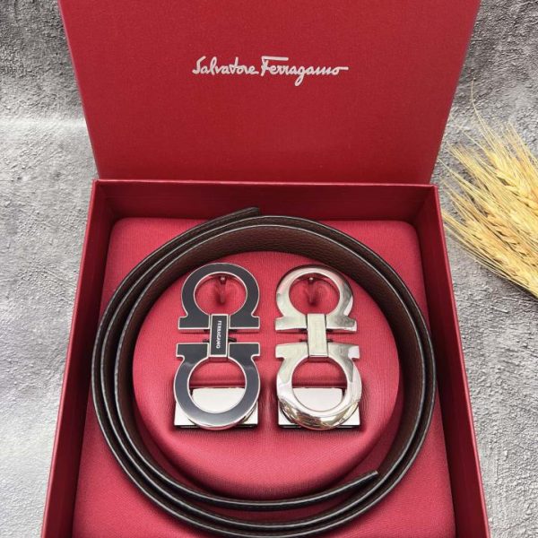 repliche,replica,perfette,siti di,affidabili,migliori siti,dove comprare,1:1,scarpe da ginnastica Cintura Ferragamo serie doppia fibbia