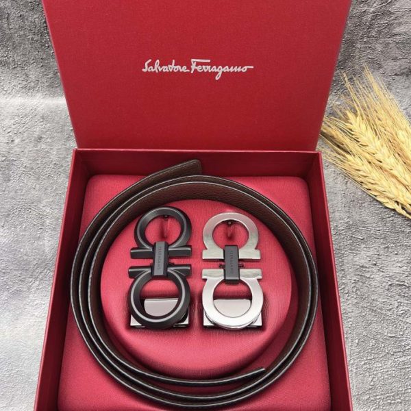 repliche,replica,perfette,siti di,affidabili,migliori siti,dove comprare,1:1,scarpe da ginnastica Cintura Ferragamo serie doppia fibbia