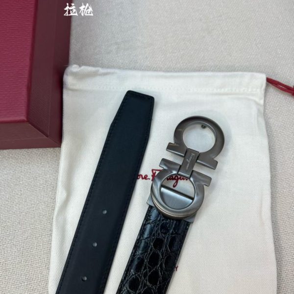 repliche,replica,perfette,siti di,affidabili,migliori siti,dove comprare,1:1,scarpe da ginnastica Cintura da uomo Ferragamo NFC 3,5 cm