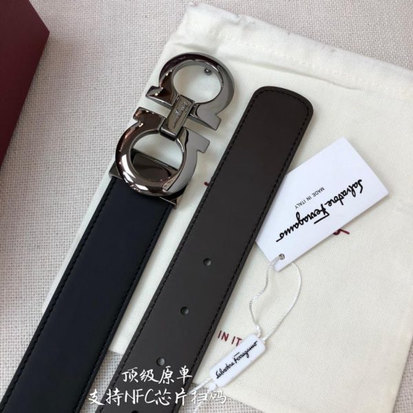 repliche,replica,perfette,siti di,affidabili,migliori siti,dove comprare,1:1,scarpe da ginnastica Cintura da uomo Ferragamo NFC 3,5 cm