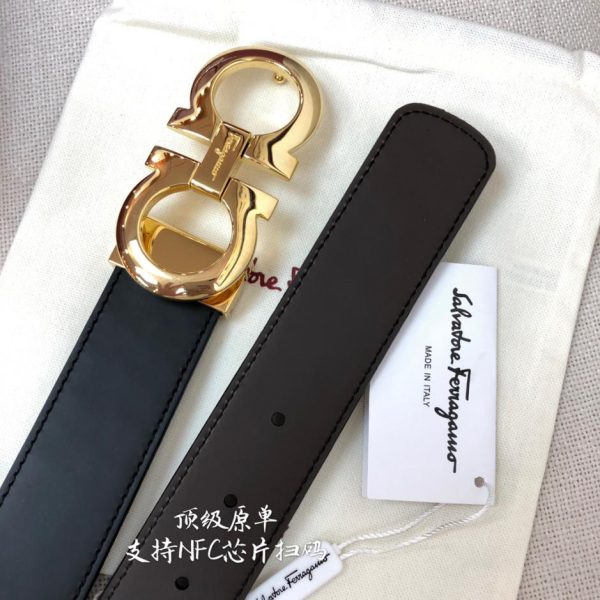 repliche,replica,perfette,siti di,affidabili,migliori siti,dove comprare,1:1,scarpe da ginnastica Cintura da uomo Ferragamo NFC 3,5 cm