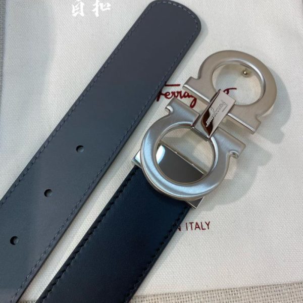 repliche,replica,perfette,siti di,affidabili,migliori siti,dove comprare,1:1,scarpe da ginnastica Cintura da uomo Ferragamo NFC 3,5 cm