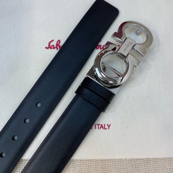 repliche,replica,perfette,siti di,affidabili,migliori siti,dove comprare,1:1,scarpe da ginnastica Ferragamo doppia fibbia da 25 mm da donna