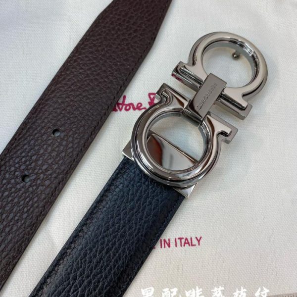 repliche,replica,perfette,siti di,affidabili,migliori siti,dove comprare,1:1,scarpe da ginnastica Cintura da uomo Ferragamo 3,5 cm