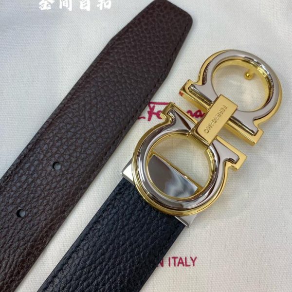 repliche,replica,perfette,siti di,affidabili,migliori siti,dove comprare,1:1,scarpe da ginnastica Cintura da uomo Ferragamo 3,5 cm