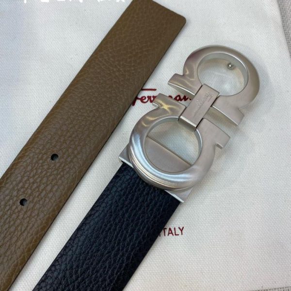 repliche,replica,perfette,siti di,affidabili,migliori siti,dove comprare,1:1,scarpe da ginnastica Cintura da uomo Ferragamo NFC 3,5 cm
