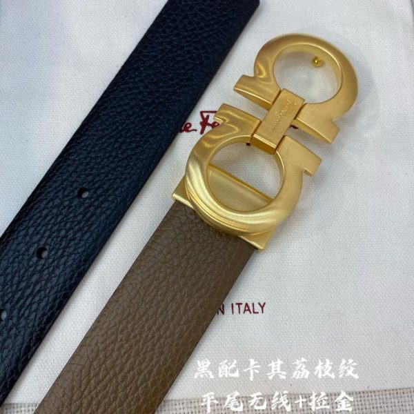 repliche,replica,perfette,siti di,affidabili,migliori siti,dove comprare,1:1,scarpe da ginnastica Cintura da uomo Ferragamo NFC 3,5 cm